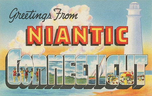 Magnet CT-286 Greetings from Niantic