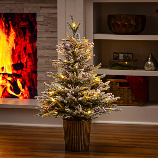 Woodland Storybook Artificial LED Tree