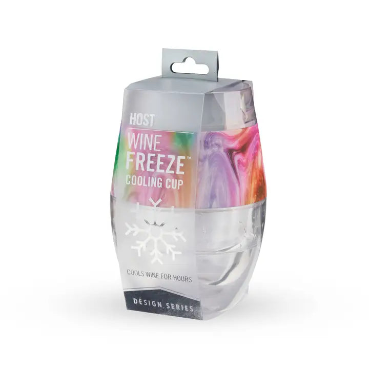 Wine Freeze™ Cooling Cup with Cooling Gel in Unicorn Swirl