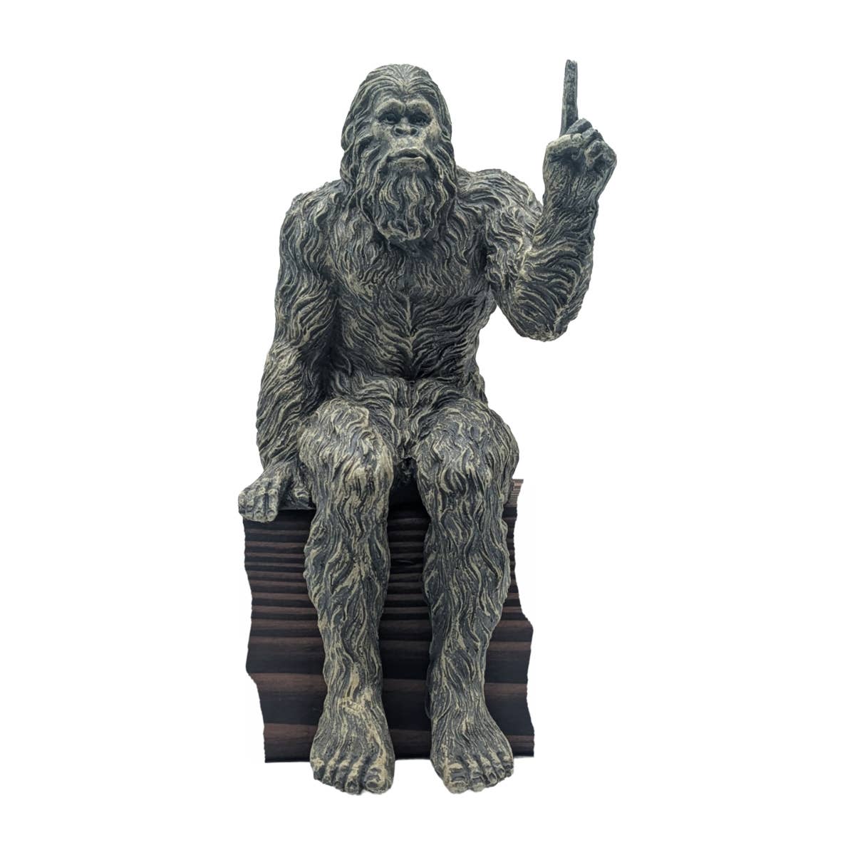 'You are #1' Bigfoot Sasquatch Statue 10 inch H Shelf Sitter: Stonewash