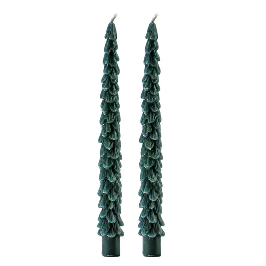 Taper Candle Holder - Green