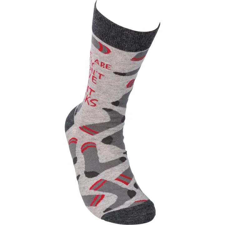 These are my I Don’t Give a Shit Socks