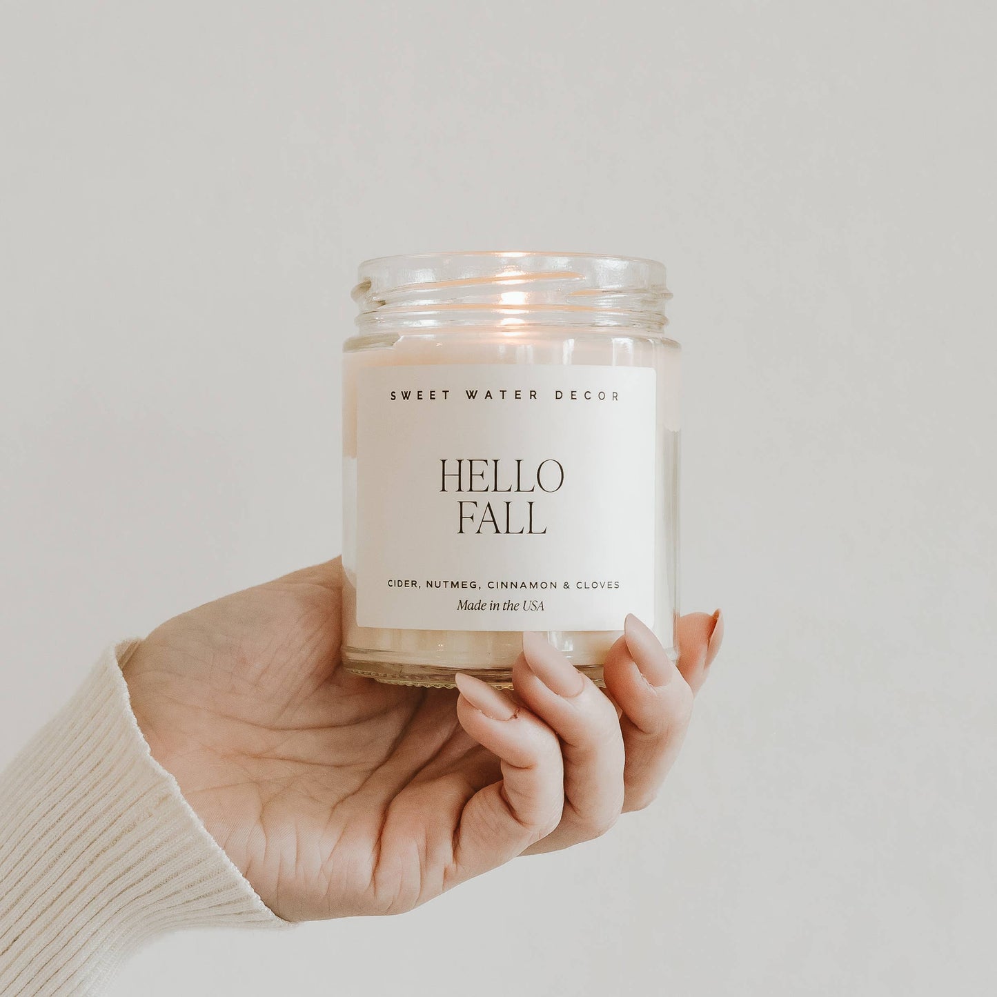Hello Fall 9 oz Soy Candle