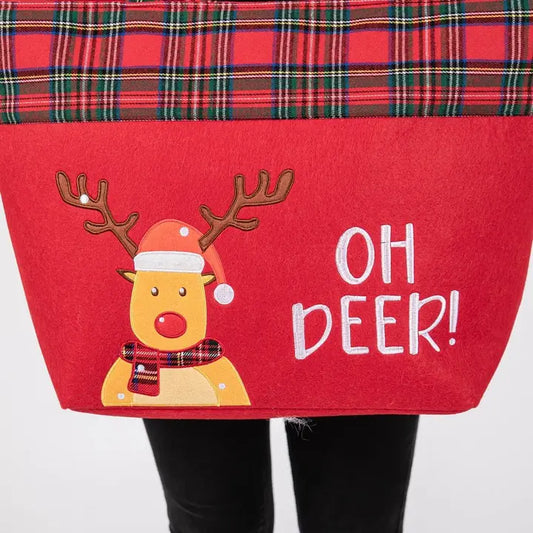 Oh Deer Felt Tote