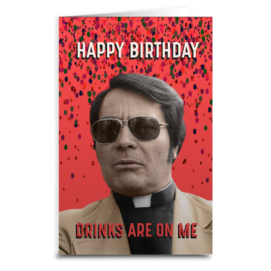 Jim Jones Birthday Greeting Card: Card and Envelope Only