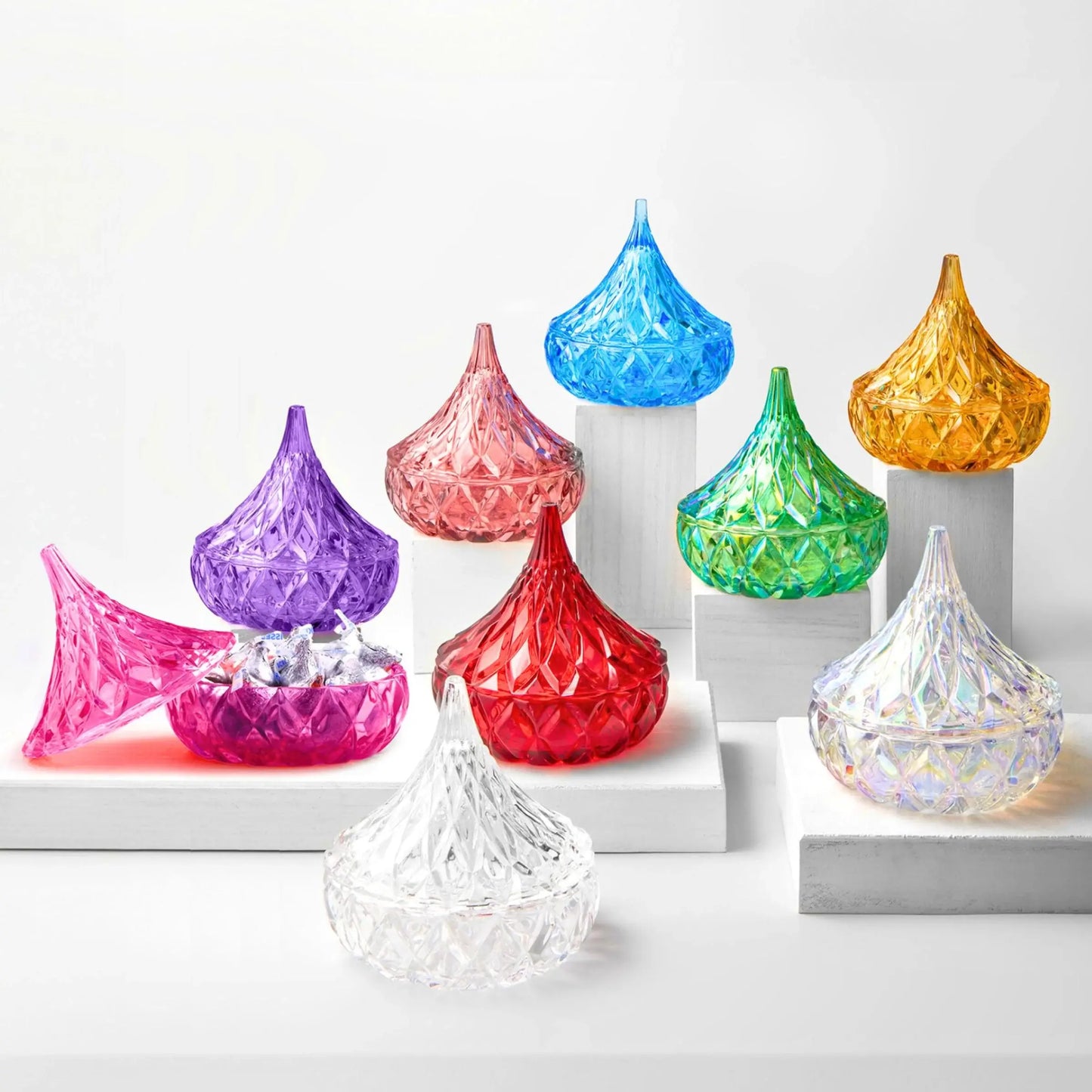 Hershey's KISSES Clear Candy Dish