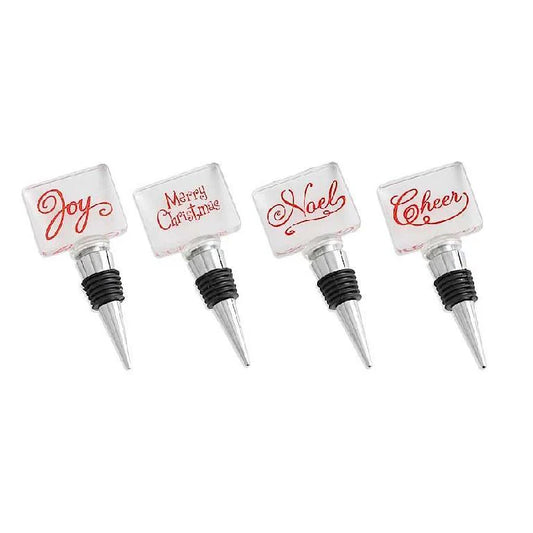 Assorted LED Christmas Themed Bottle Stoppers