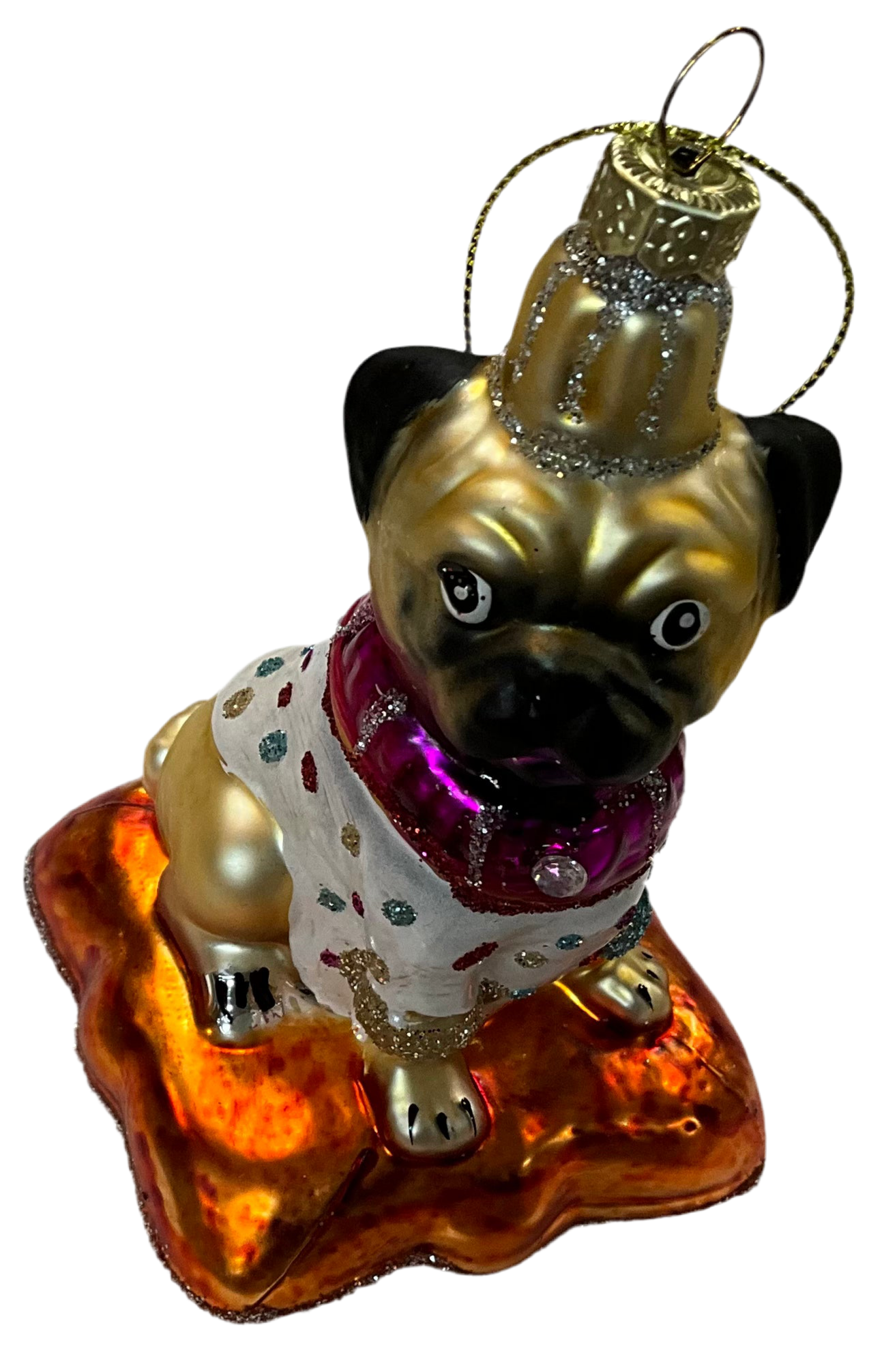 Pug - Christmas Ornament