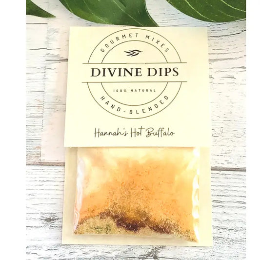 Hannah’s Hot Buffalo Seasoning Dip Mix & Cheese Ball