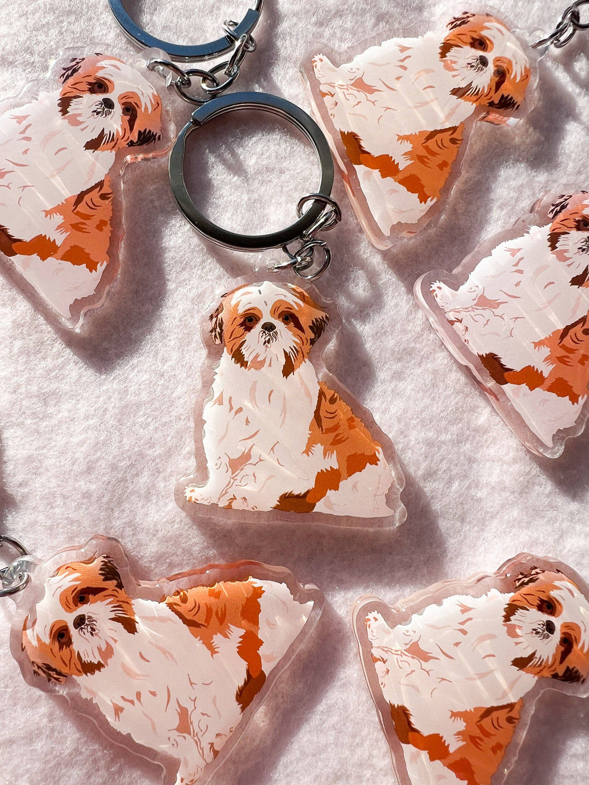 Shih Tzu Keychain