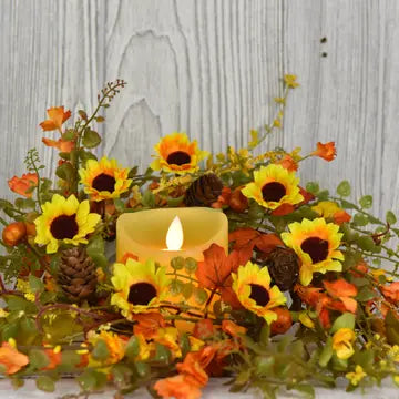 Pumpkin Surprise 4.5in Candle Ring