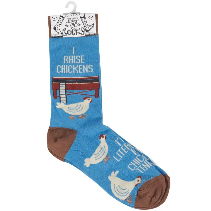 I Raise Chickens-Socks