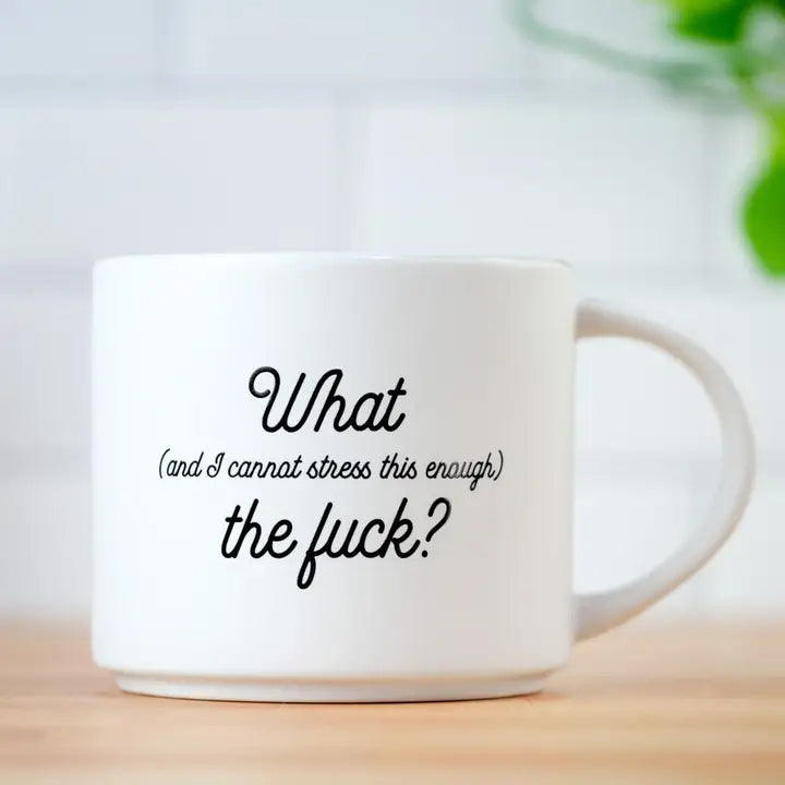 I Cannot Stress This Enough... Coffee Mug.
