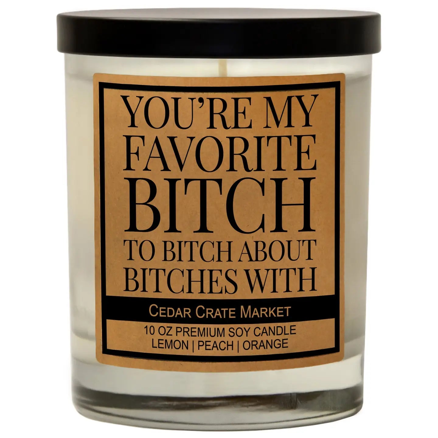 You’re My Favorite Bitch To Bitch About Bitches With - Candle