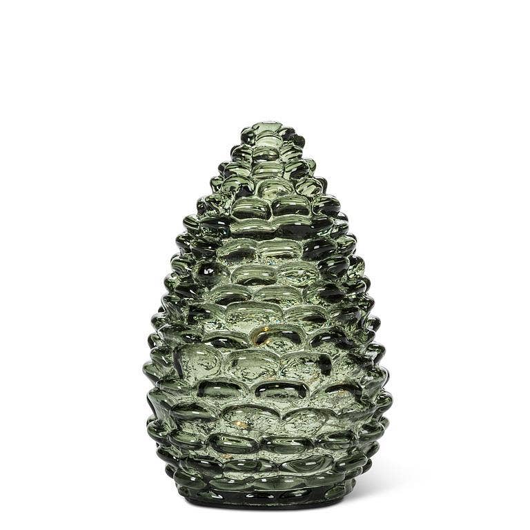 Medium Pinecone LED Light: Amber
