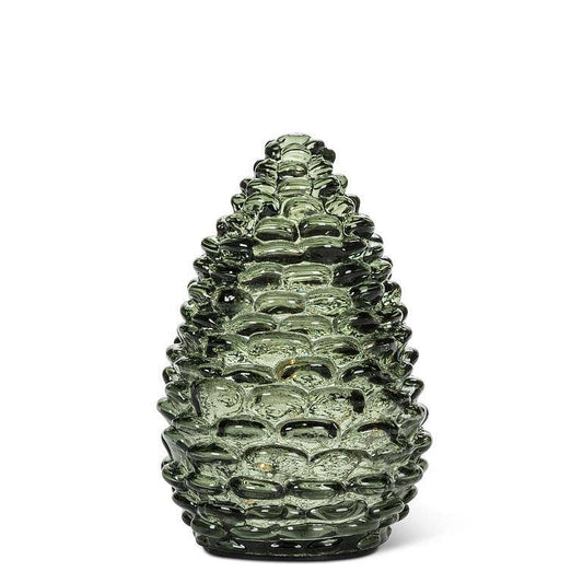 Medium Pinecone LED Light: Green
