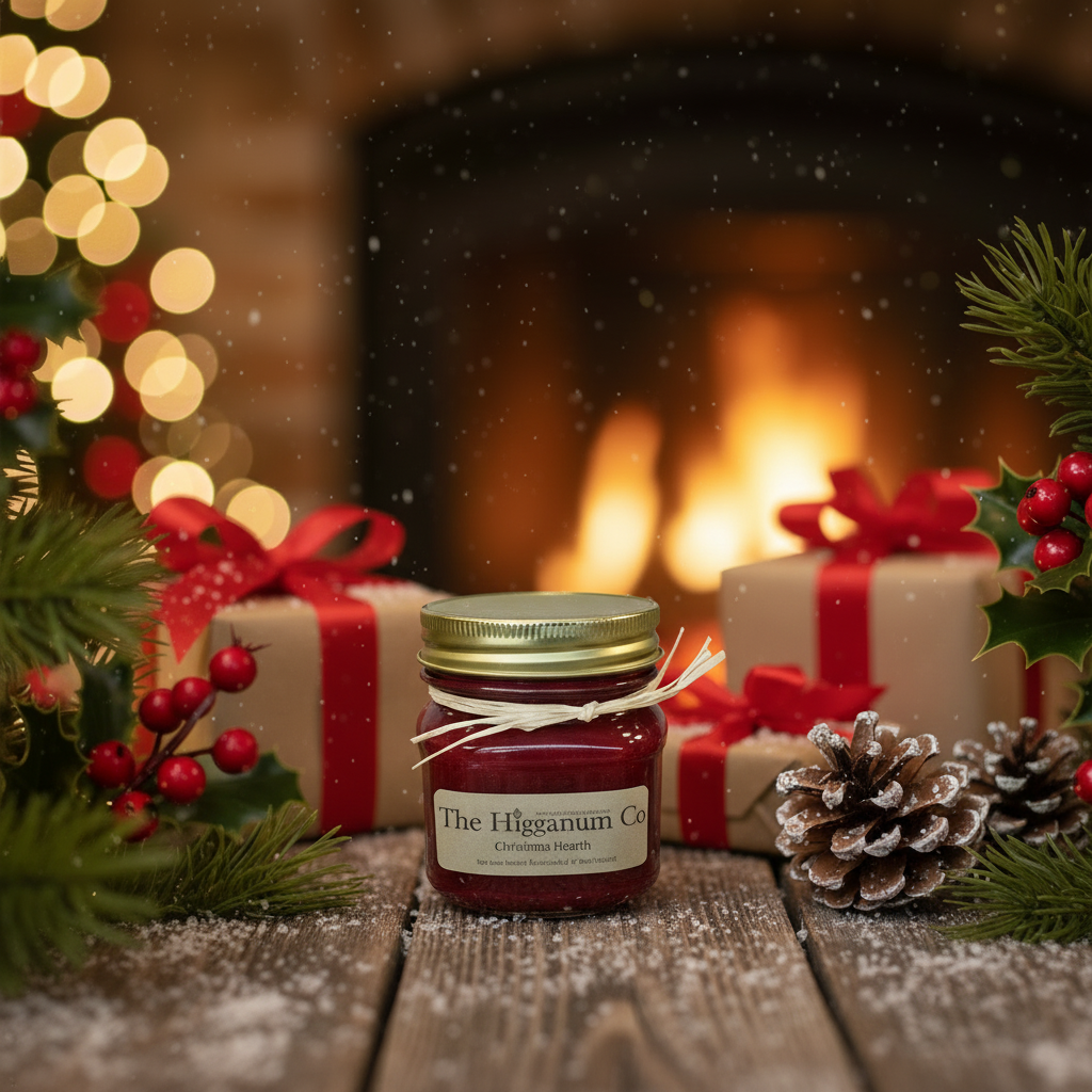 The Higganum Co. - Christmas Hearth Candle