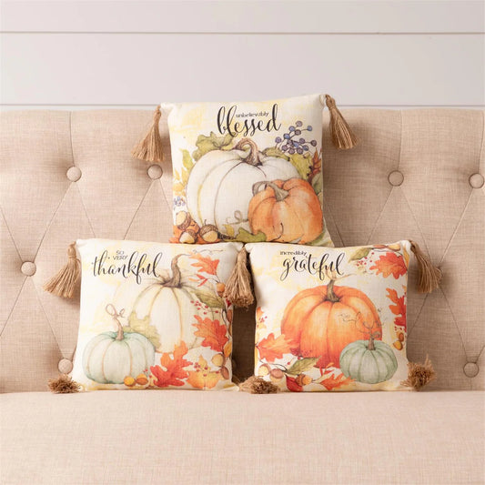 Mini Pillow - Pumpkins