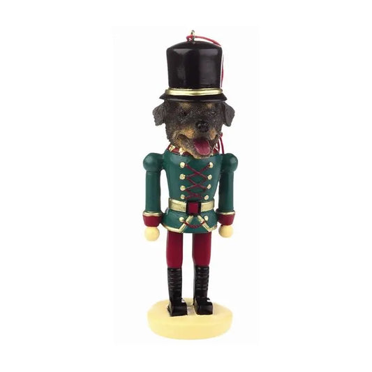 Rottweiler Nut Cracker Ornament
