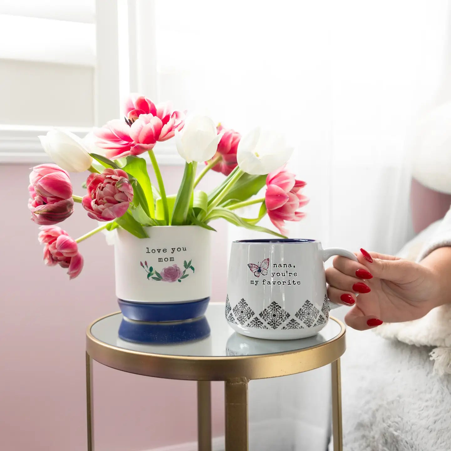 Love You Mom Planter