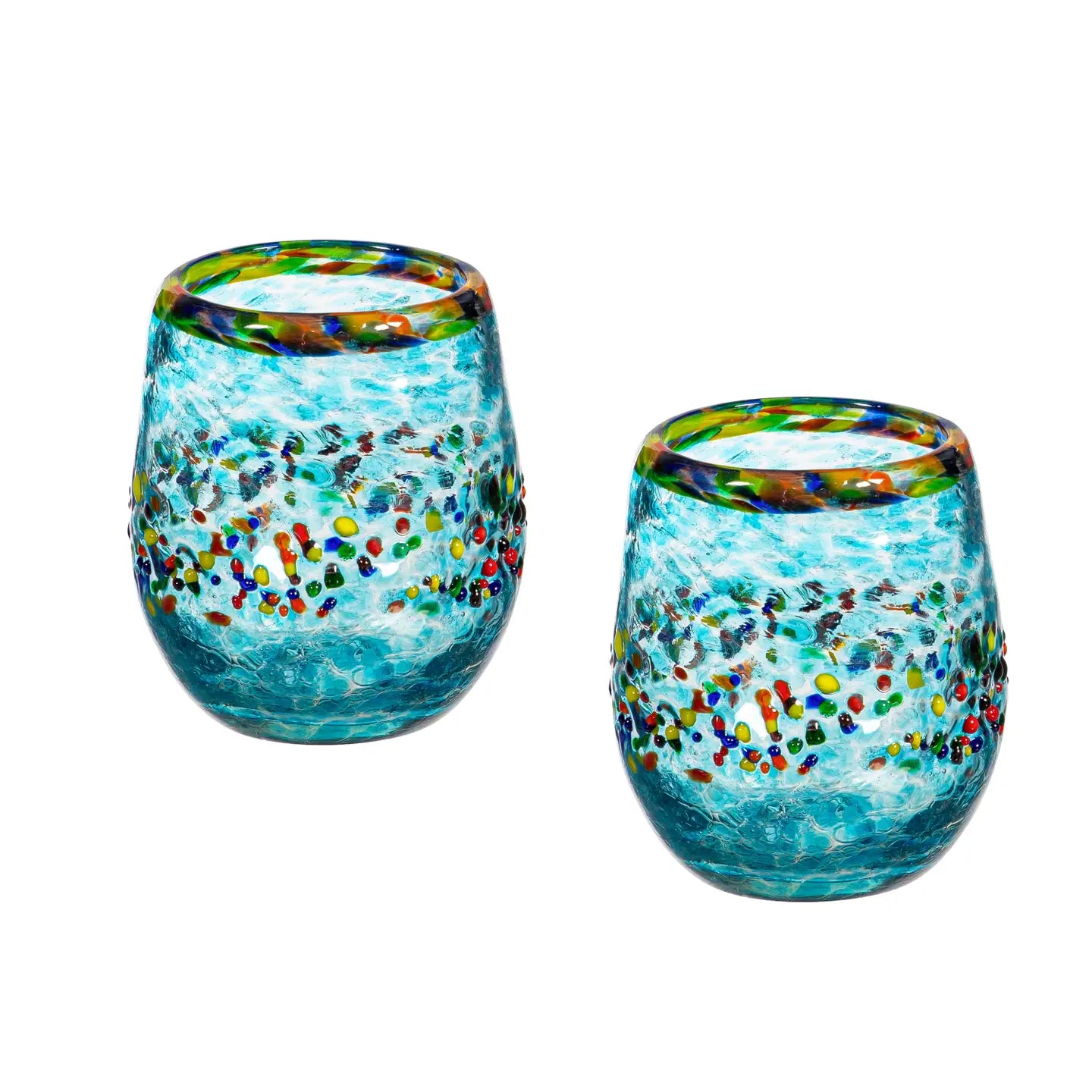 Aqua Del Sol Stemless Glass