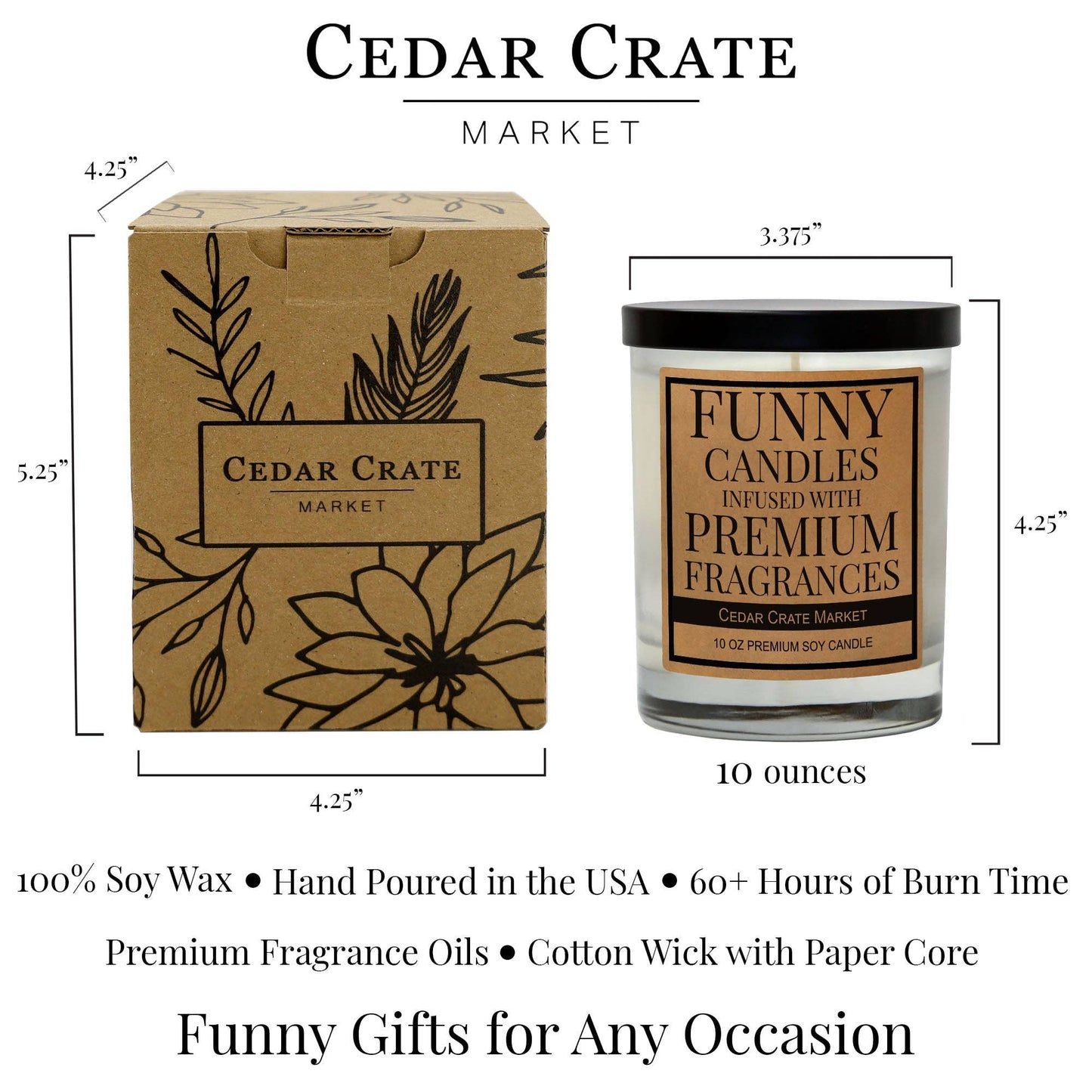 Happy Birthday Bitch Soy Candle