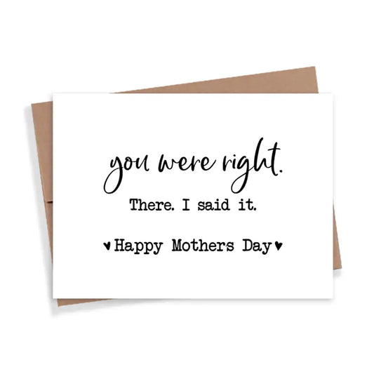 Mother's Day Card