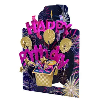 Swing Cards - Happy Birthday (3D)