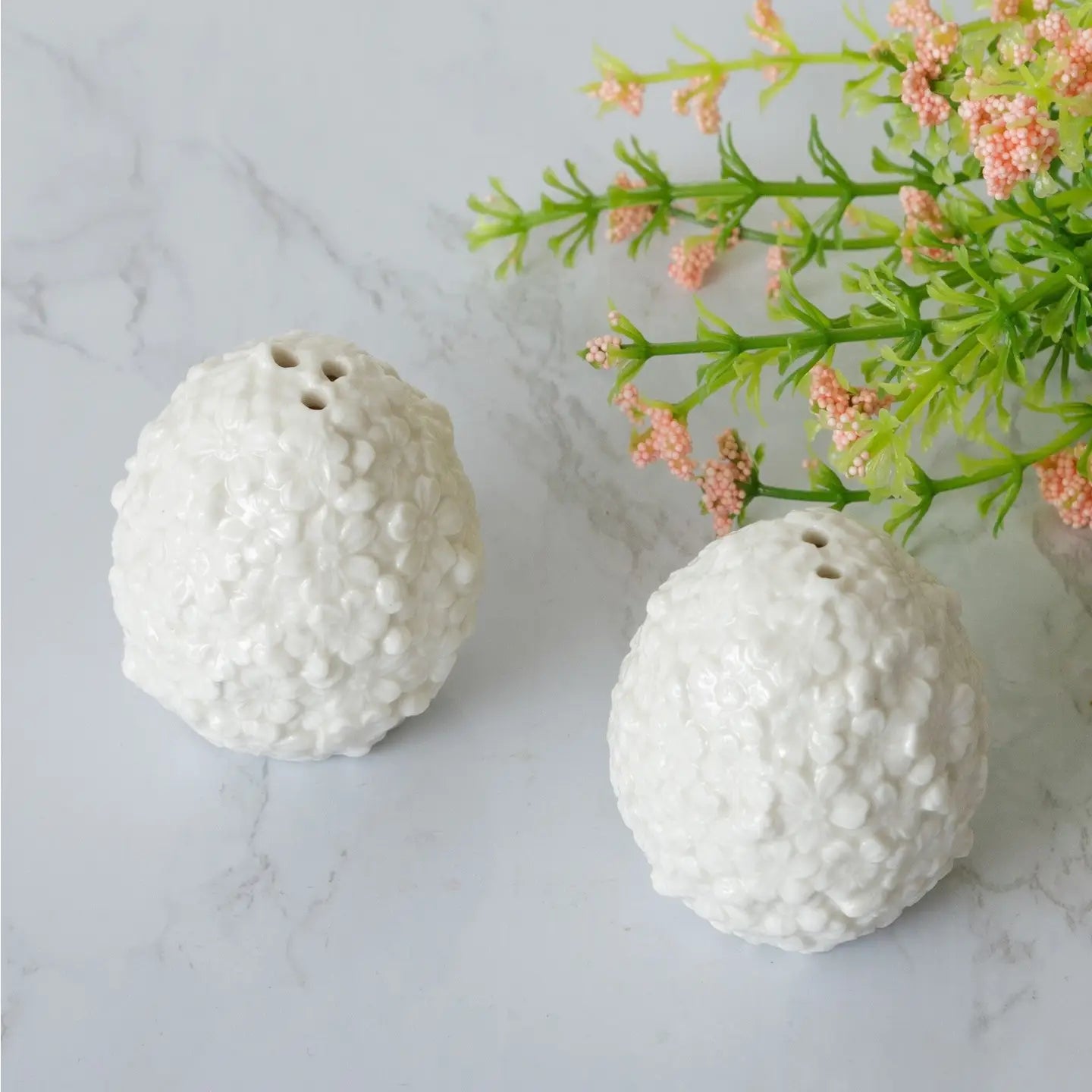 Floral Salt & Pepper Shakers