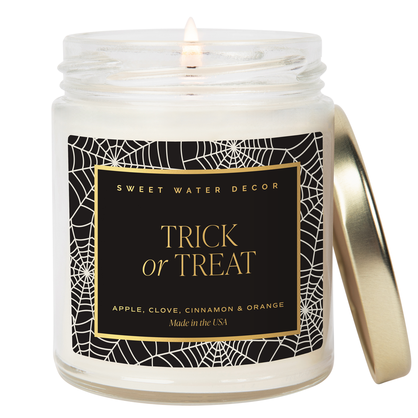 Trick or Treat 9 oz Soy Candle - Halloween Decor