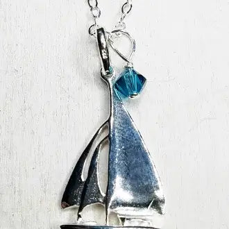 Sail Boat Necklace