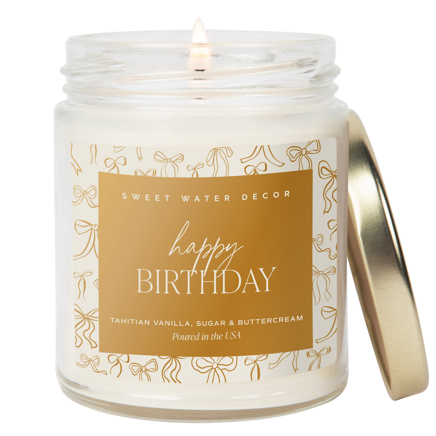 Happy Birthday 9 oz Soy Candle - Home Decor & Gifts
