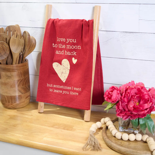 “Love You to the Moon & Back” Towel