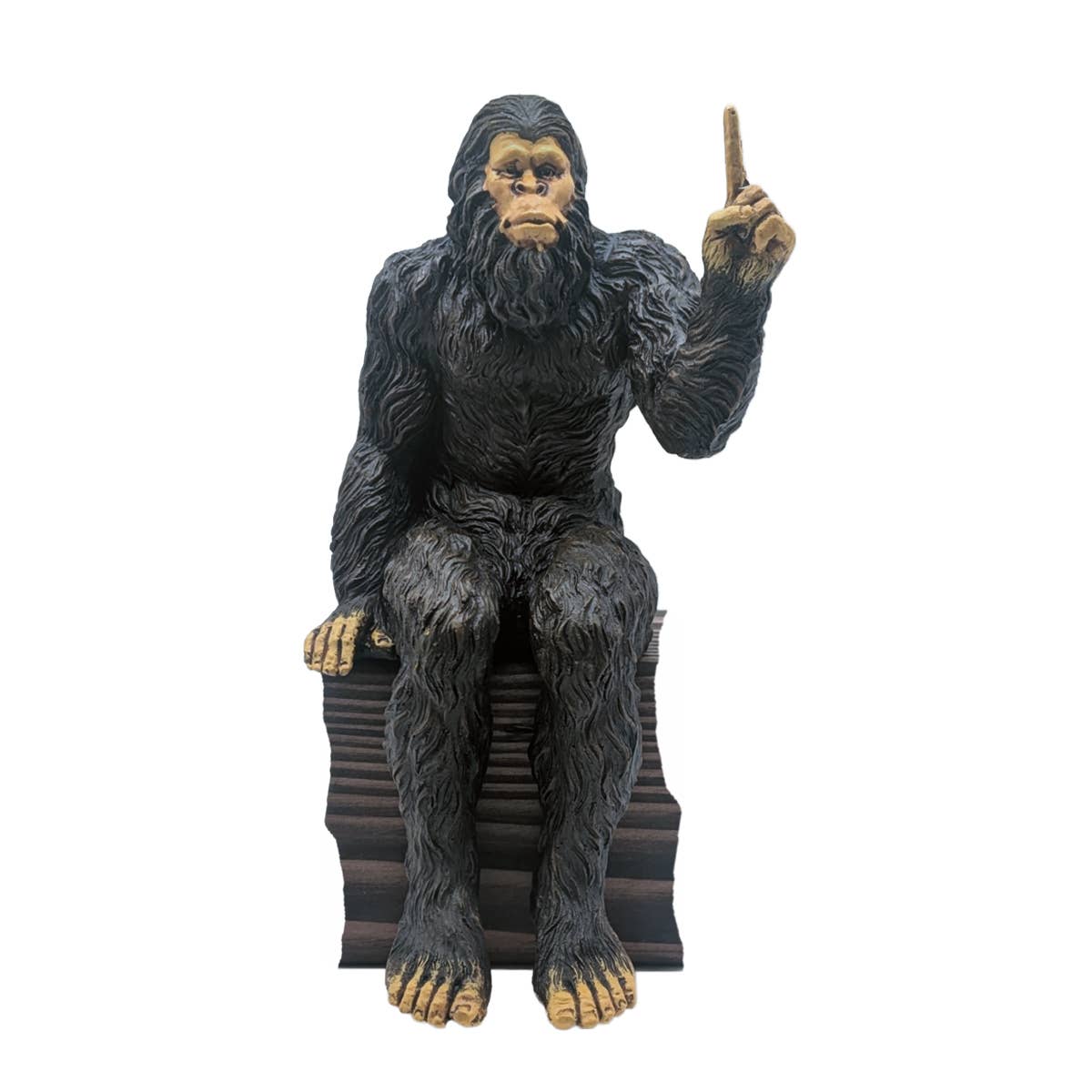 'You are #1' Bigfoot Sasquatch Statue 10 inch H Shelf Sitter: Stonewash