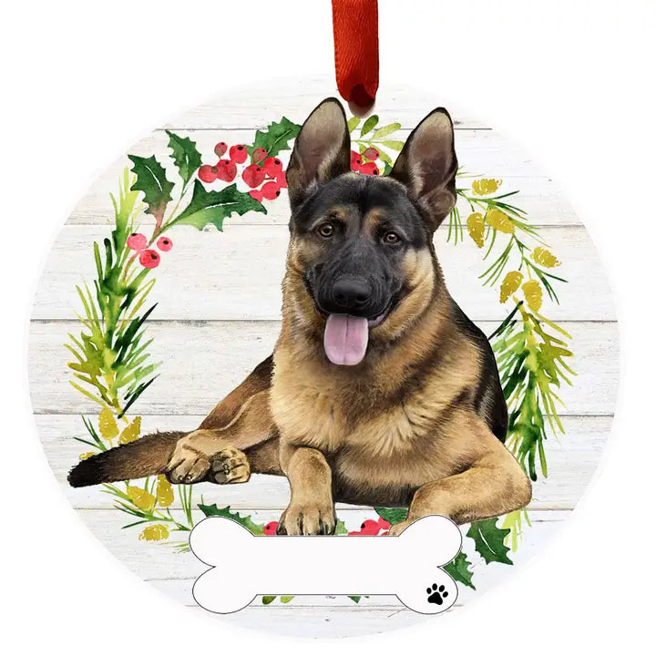 Christmas Ornament German Shepherd