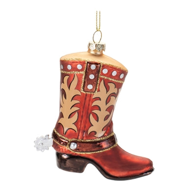 Cowboy Boot Ornament (Each)