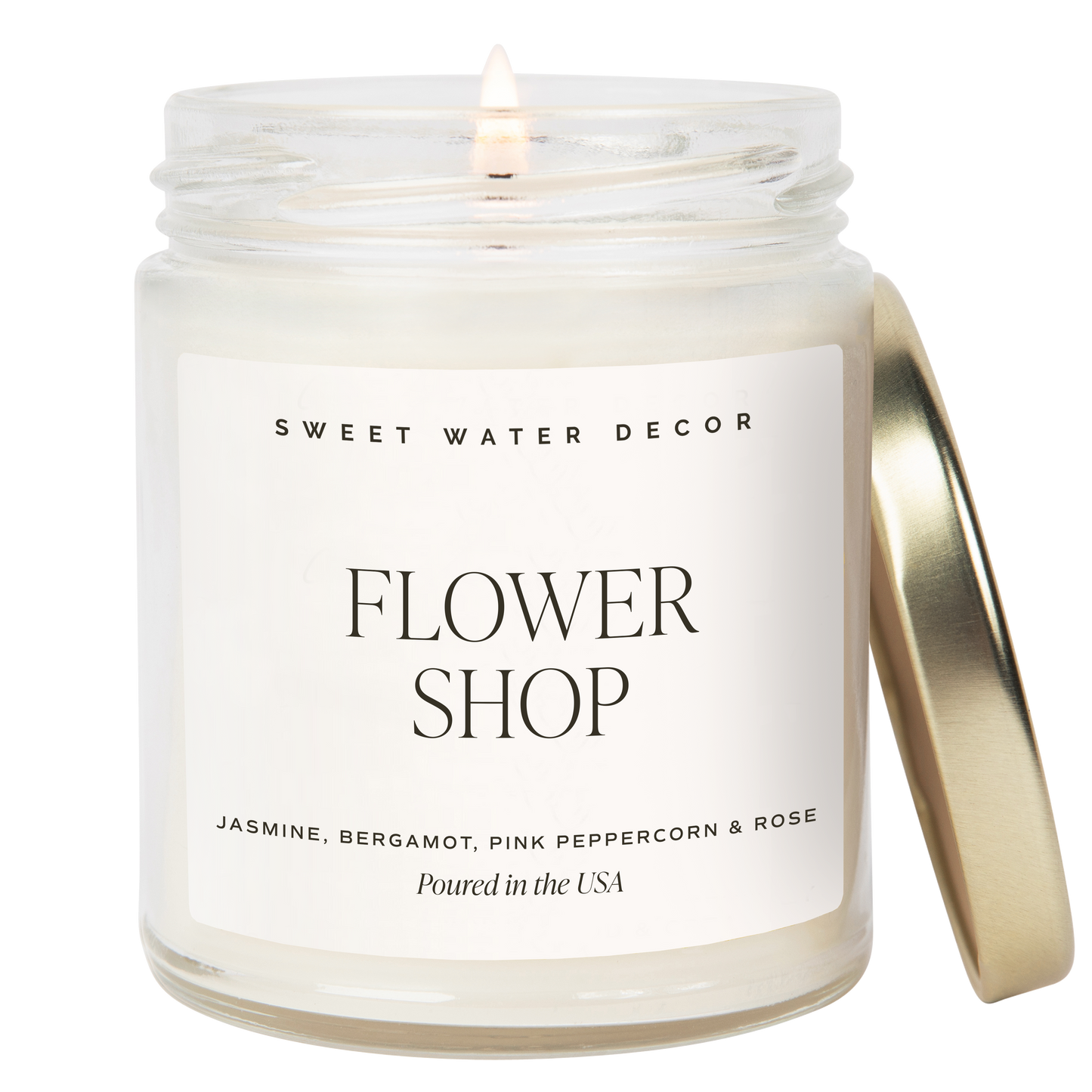 Flower Shop 9 oz Soy Candle - Home Decor & Gifts