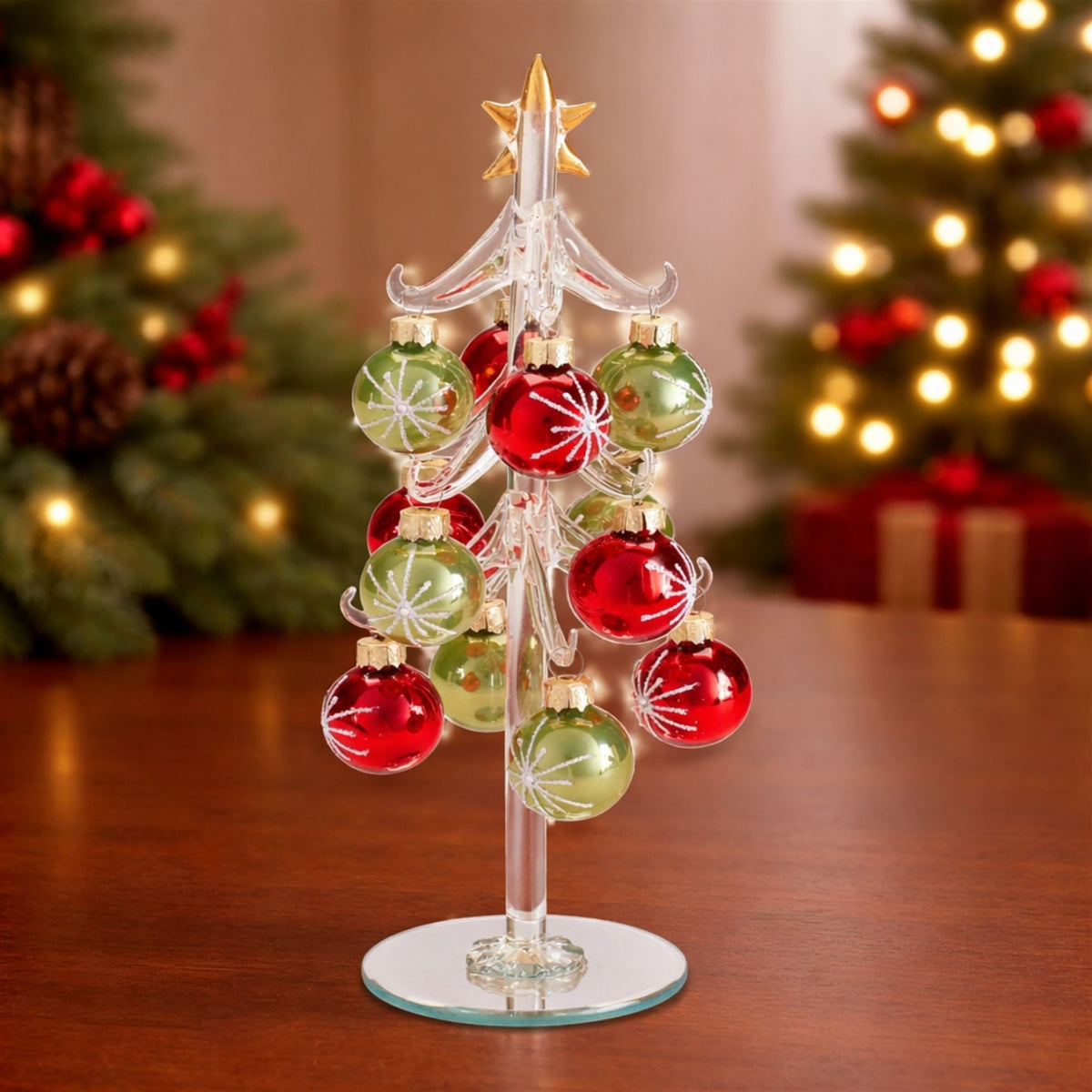 Tree w/12 Mini Ornaments