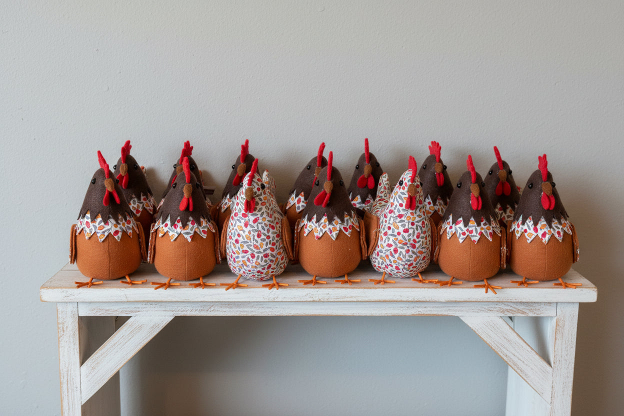 Vintage Chickens - Assorted