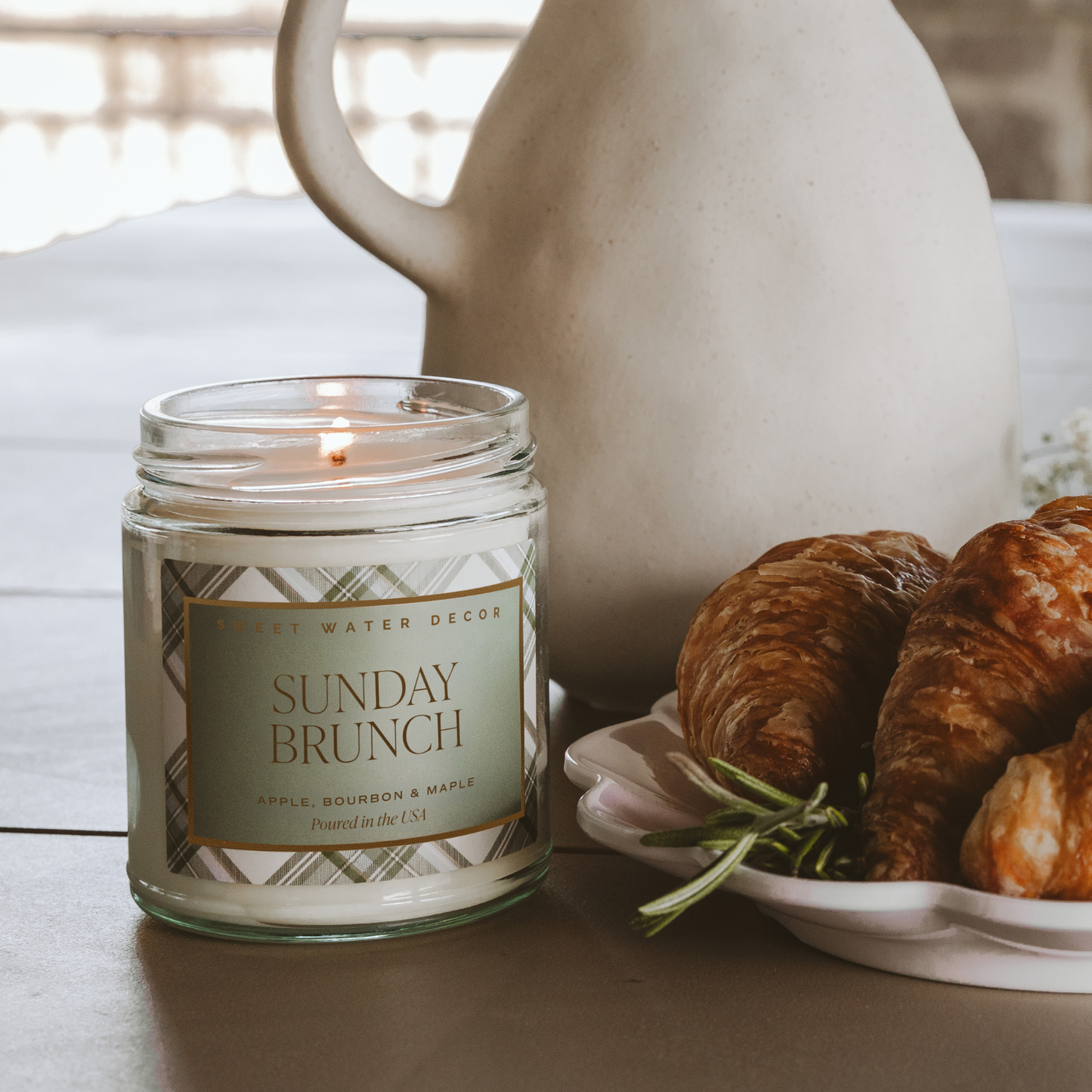 Sunday Brunch 9 oz Soy Candle - Home Decor & Gifts