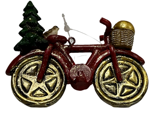 Bicycle Christmas Ornament