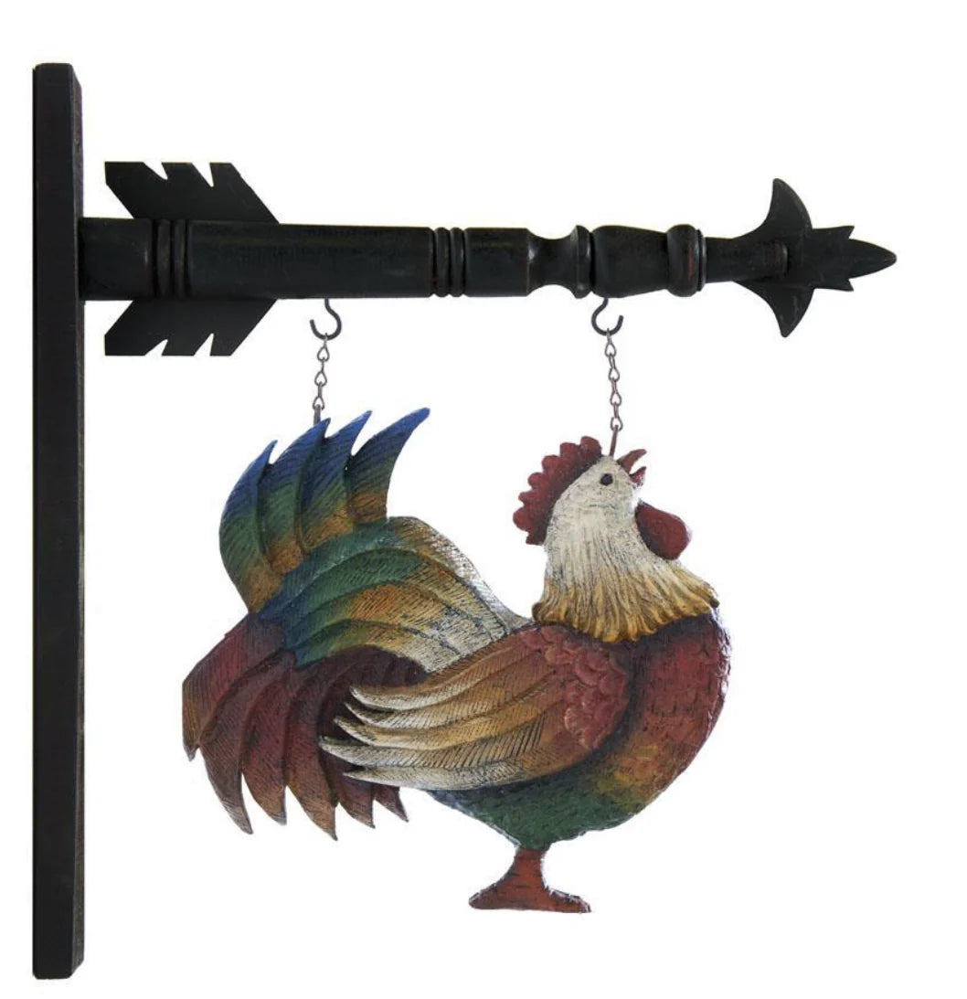 Multi Color Resin Rooster Arrow Replacement