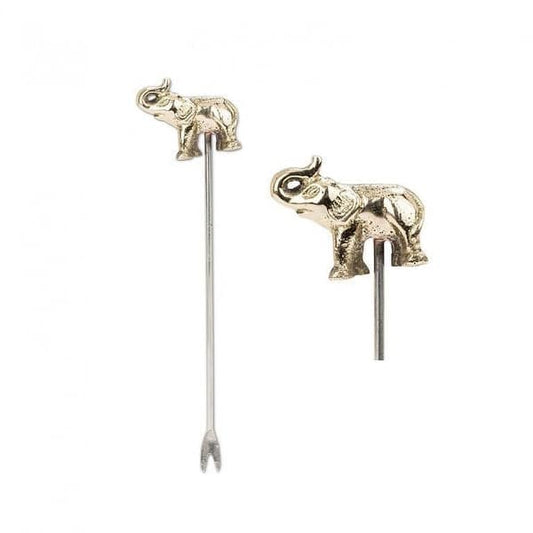 Gold Elephant Cocktail Picks