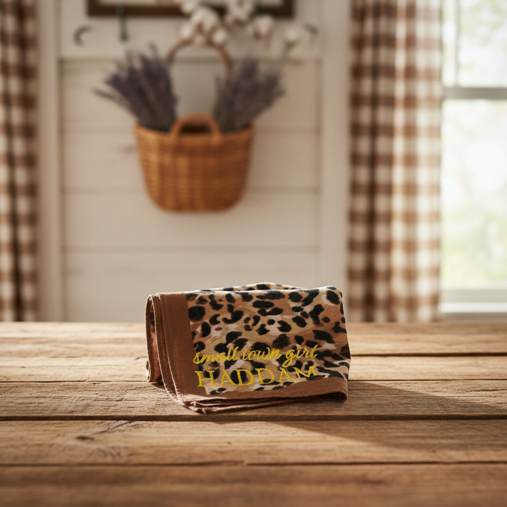 Leopard - Small Town Girl "Haddam" Bandana