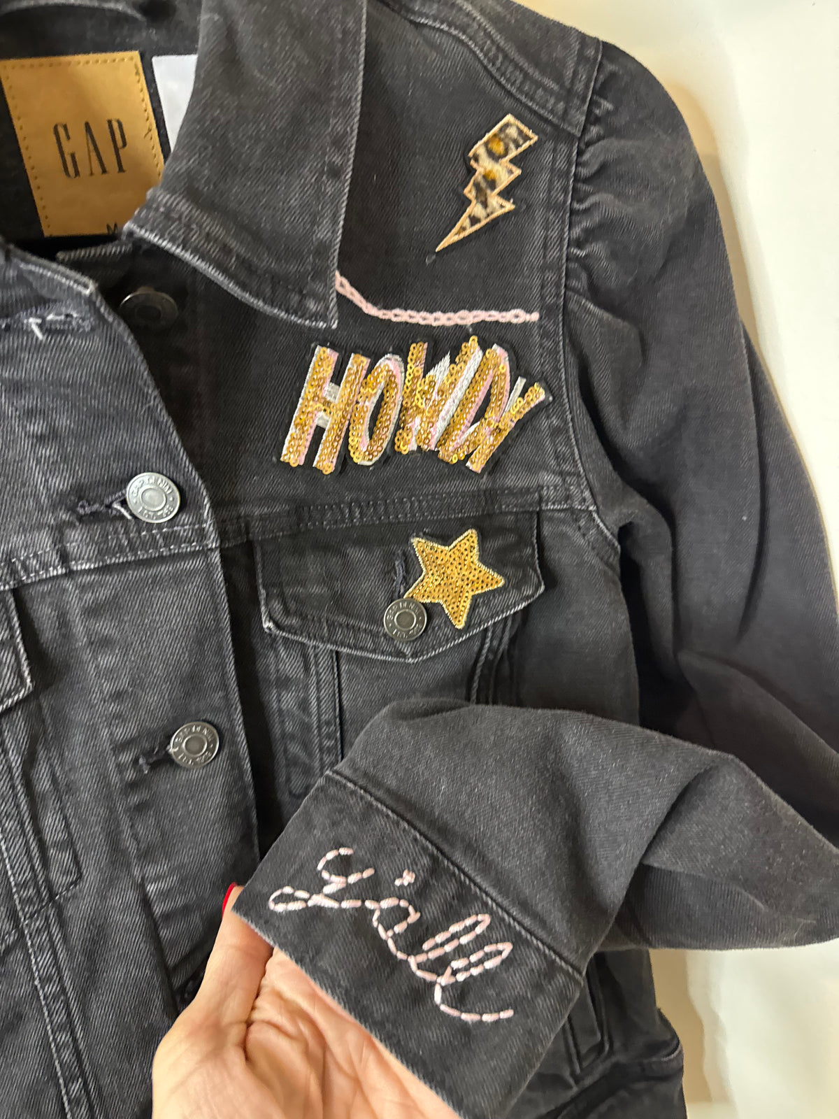 Black Gap Jacket "Howdy Yall" - M