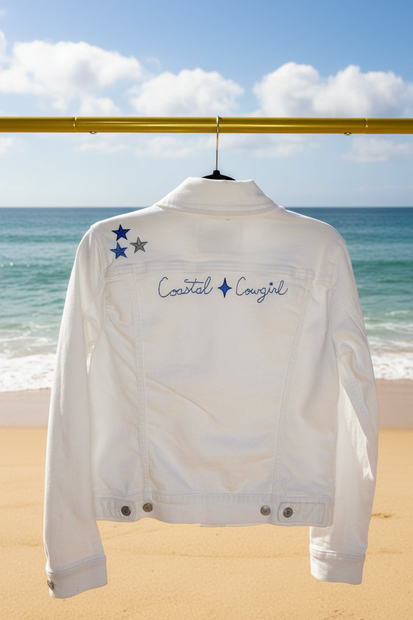 White Levi's Jacket "Shell" - M