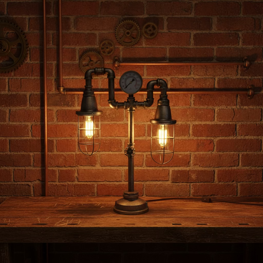 Industrial Gage Lamp