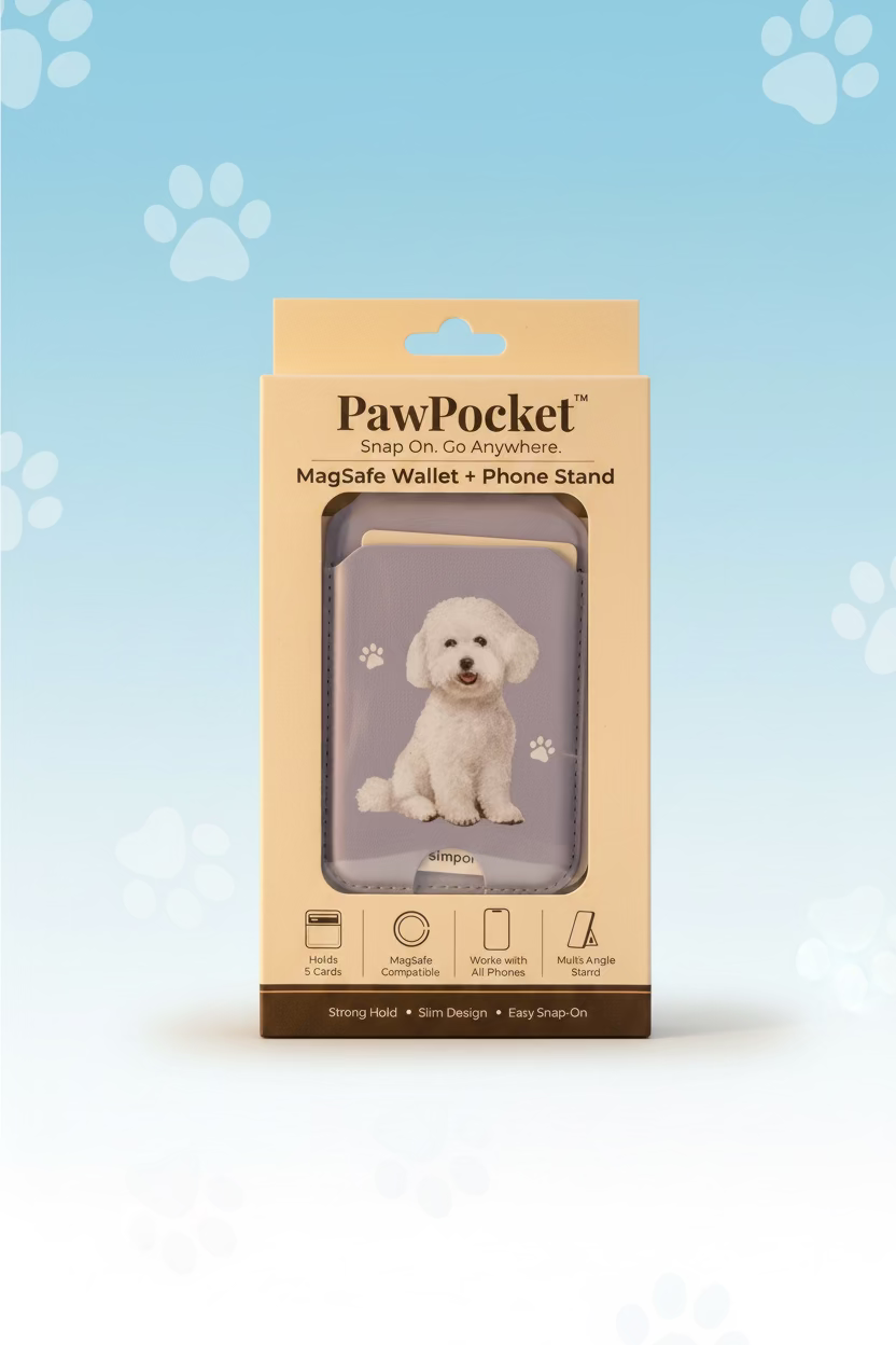 Bichon Frise Phone Magwallet
