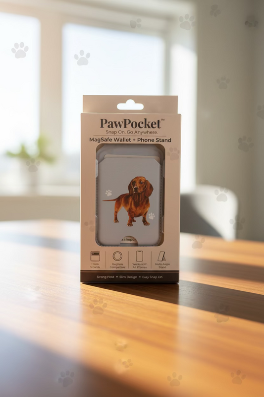 Dachshund (Red) Phone Magwallet