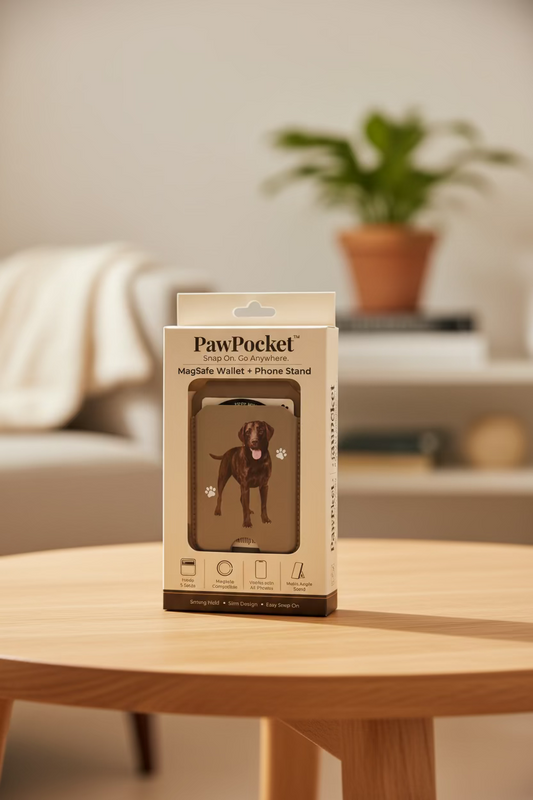 Labrador (Chocolate) Phone Magwallet